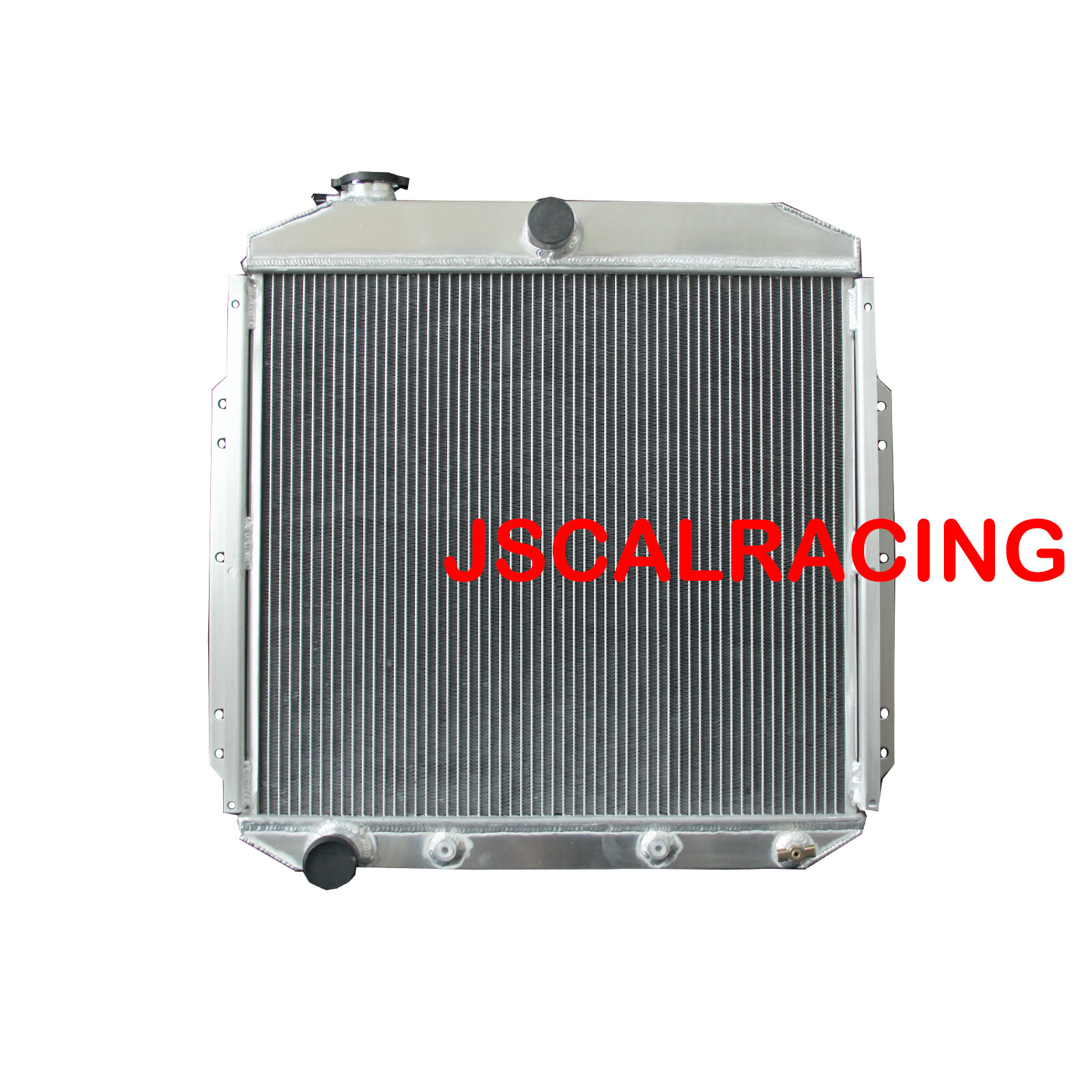 2Rows Aluminum Radiator Fit Ford F-100 F-250 F-350 53-56 L6 V8 AT MT | eBay