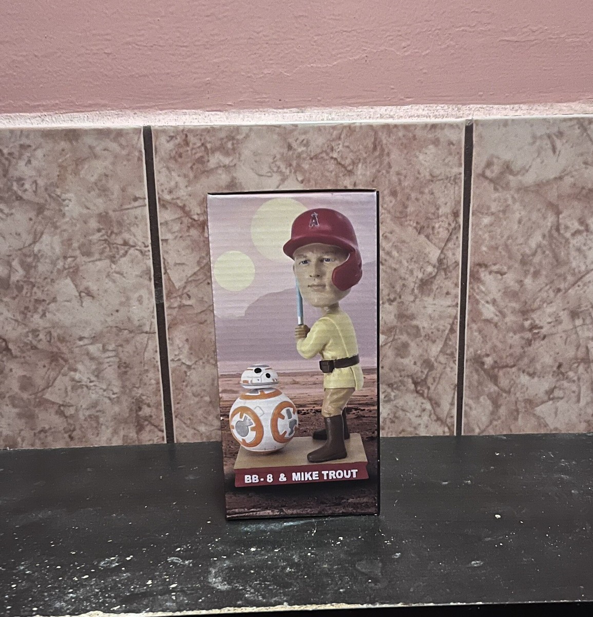 Mike Trout & BB-8 Star Wars SGA Bobblehead LA Angels 04/21/2023 | eBay