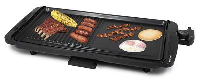 Better Chef 2-1 Family sized Griddle/Grill Black | eBay