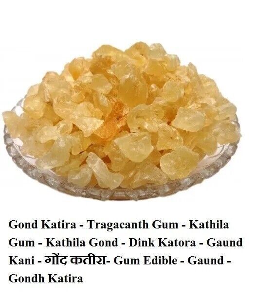 Gond Katira,Tragacanth Gum ,Kathila Gum,Kathila Gond ,Dink Katora 100gm / 3.4 oz