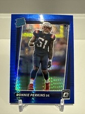 2021 Donruss Optic Blue Hyper #283 Ronnie Perkins Rated Rookie   RR
