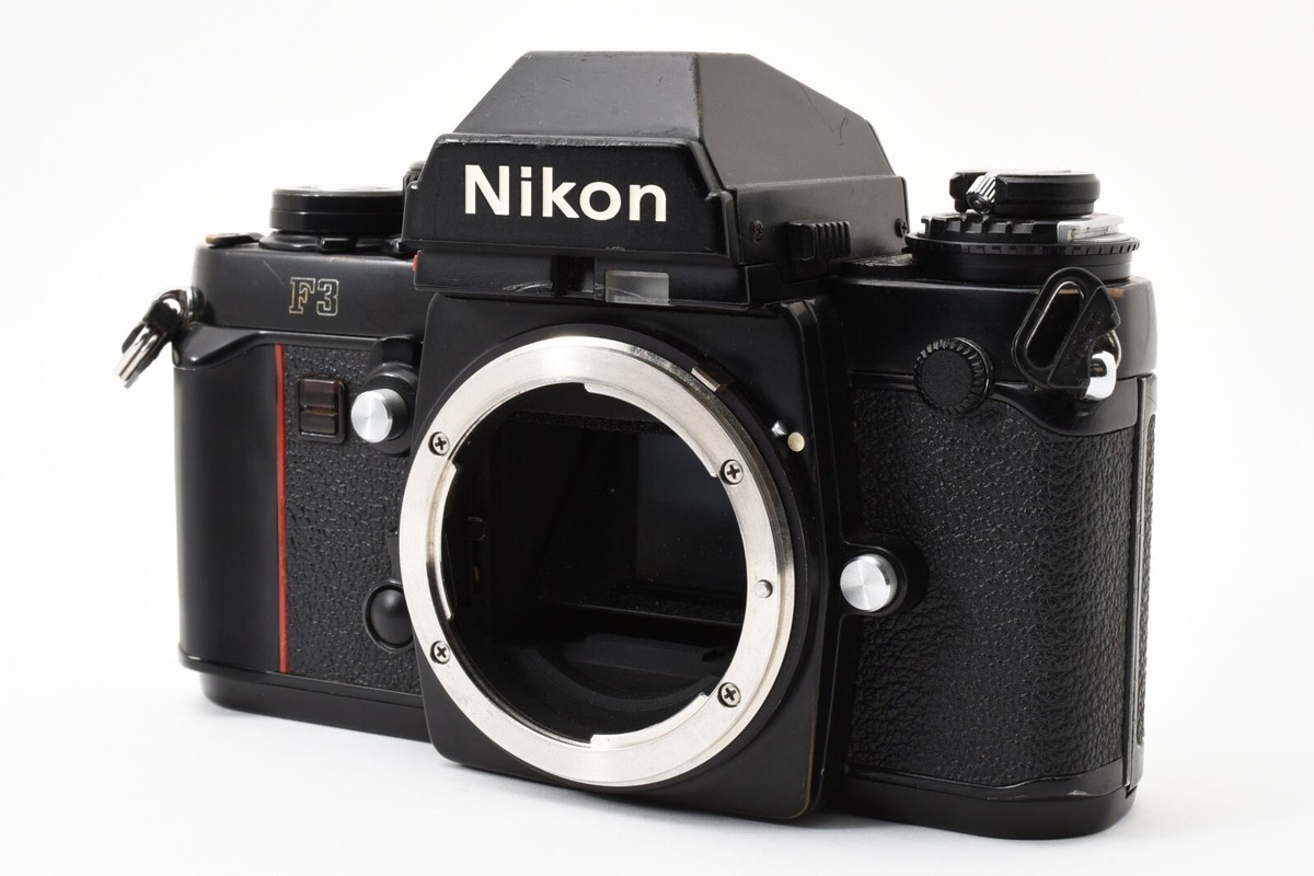 Nikon F3 35mm SLR Film Camera Body only Black [Exc] From JAPAN