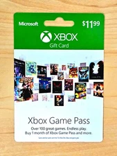 Microsoft Xbox Game Pass 2017 NEW