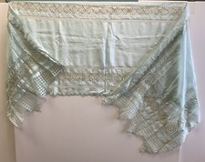 Vintage Fine Worked Piano Shawls, 4 Varying Sizes