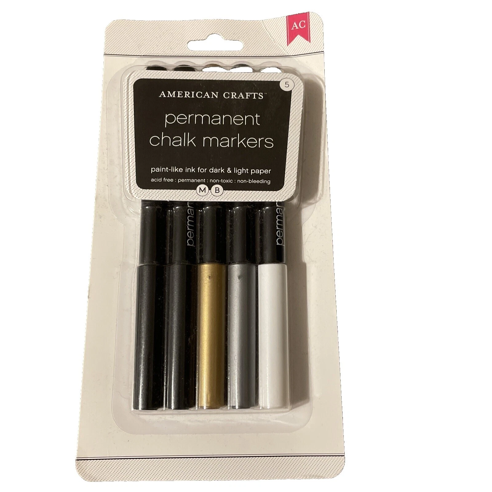 Marcadores de tiza American Crafts Multicolor Craft