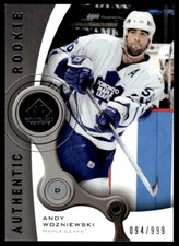 2005-06 SP Game Used Andrew Wozniewski /999 Toronto Maple Leafs #149 R83