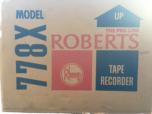 ROBERTS 778X TAPE DECK REEL TO REEL | eBay