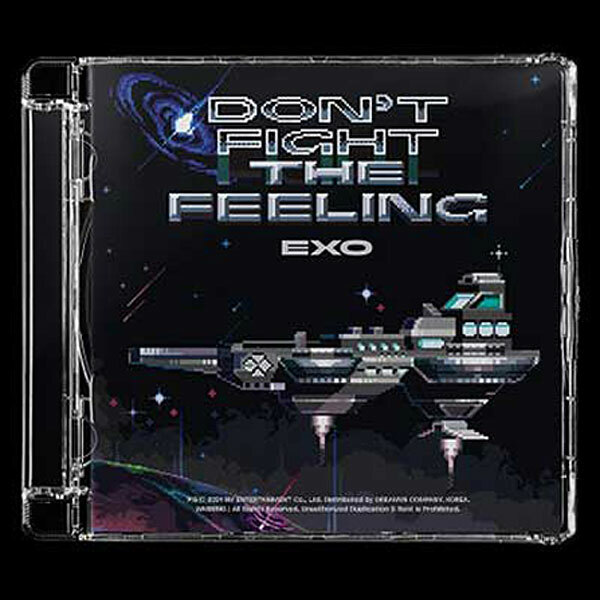 EXO DON'T FIGHT THE FEELING Special Album JEWEL CASE CD+POSTER+
