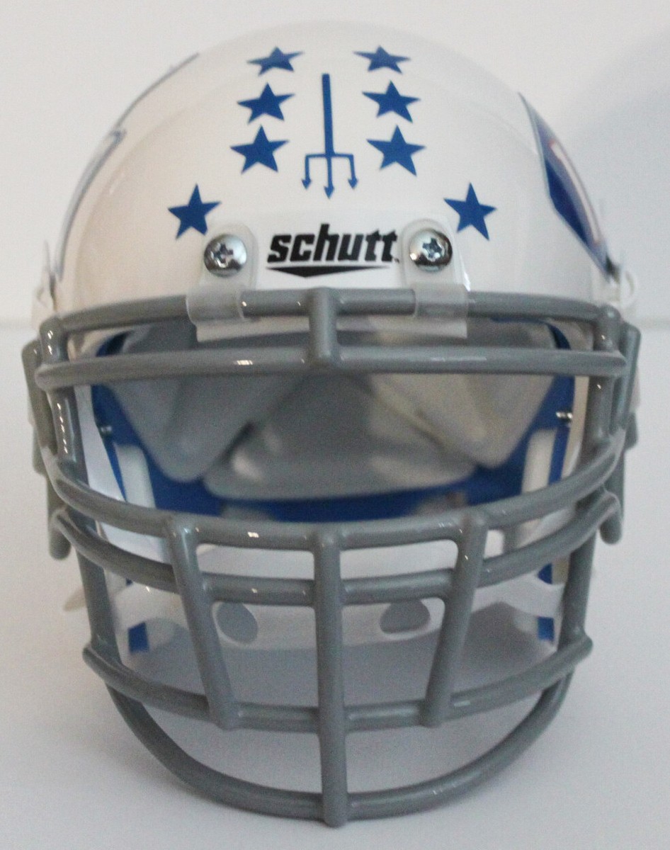 duke football throwback helmets Blue Devils Revolution SPEED Mini Helmet Oakley Visor or Under Armour Visor Under Armour NFL/Unbranded Visor Clips Premium Riddell Speed Facemask Colored Facemask Clips 1969 Duke Blue Devils 100