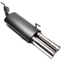 Sportauspuff 2X76Mm Opel Vectra B, Cc, Caravan ABE