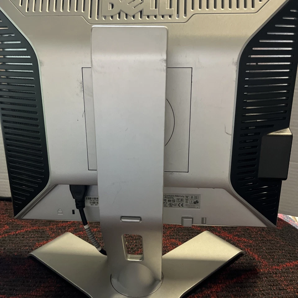 Dell UltraSharp 1707FPT 17" LCD Monitor 1280x1024 DVI VGA 5:4 USB HUB Very Good - Image 4 of 4