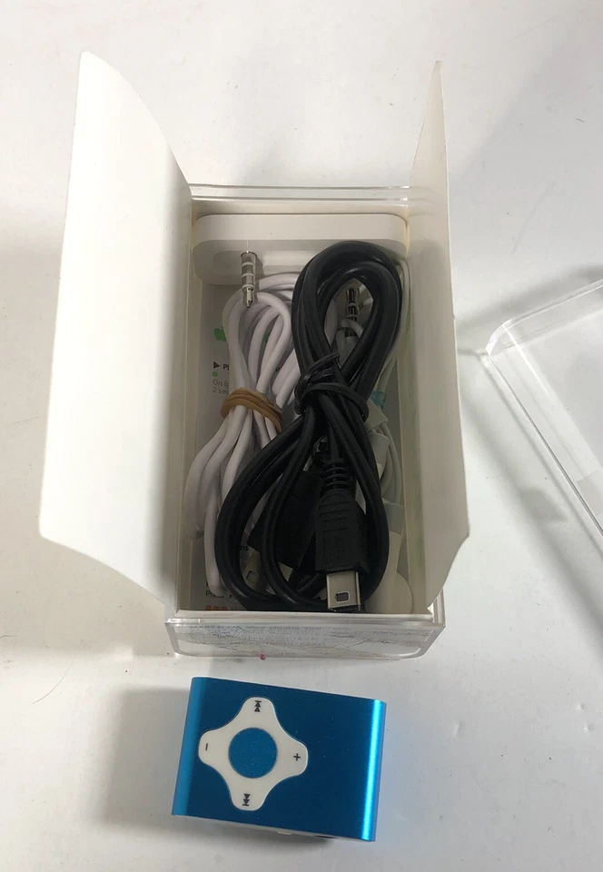 Apple iPod Shuffle 2da Generación 1GB A1204 Caja Auriculares Base Reproductor Genérico LEER Foto 2 de 4