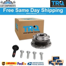 TRQ New Wheel Hub & Bearing Assembly w/ Hardware Kit For 2005-2019 Audi A3 Q3 VW