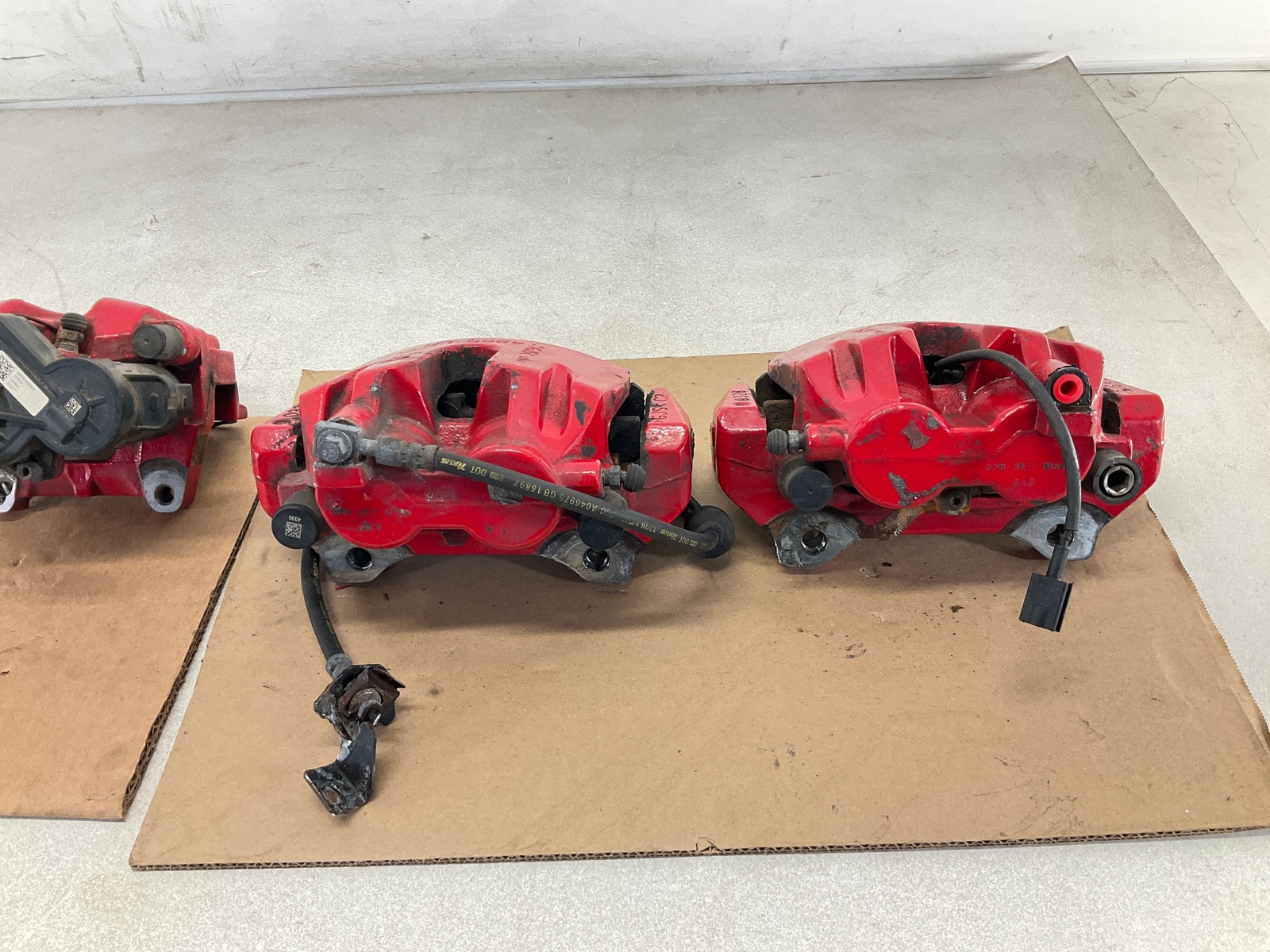 17-20 MASERATI Levante AWD Front & Rear Wheel Brake Caliper 4 OEM