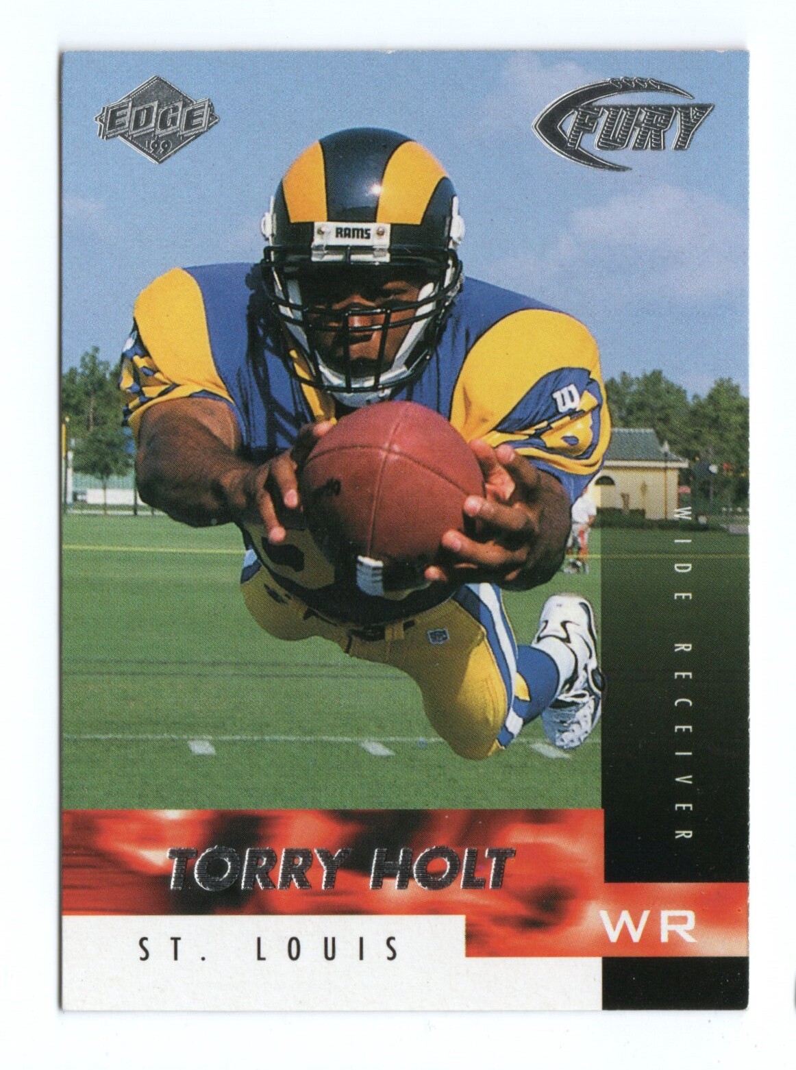 Torry Holt 170 1999 Collector's Edge Fury RC Rookie St. Louis Rams Card