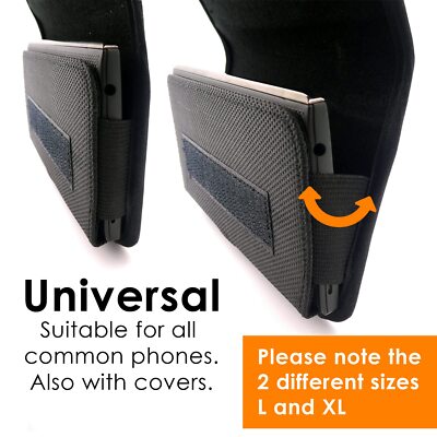 Custodia Pelle Sintetica Z2335CC Custodia Da Cintura In Pelle Sintetica Per Consumer Cellular Link II 2 (Z2335CC) - Con Clip E Passante Custodia Sintetica - Foto 4