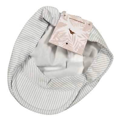 New Tommy Bahama Kids Seersucker Beret Hat Toddlers