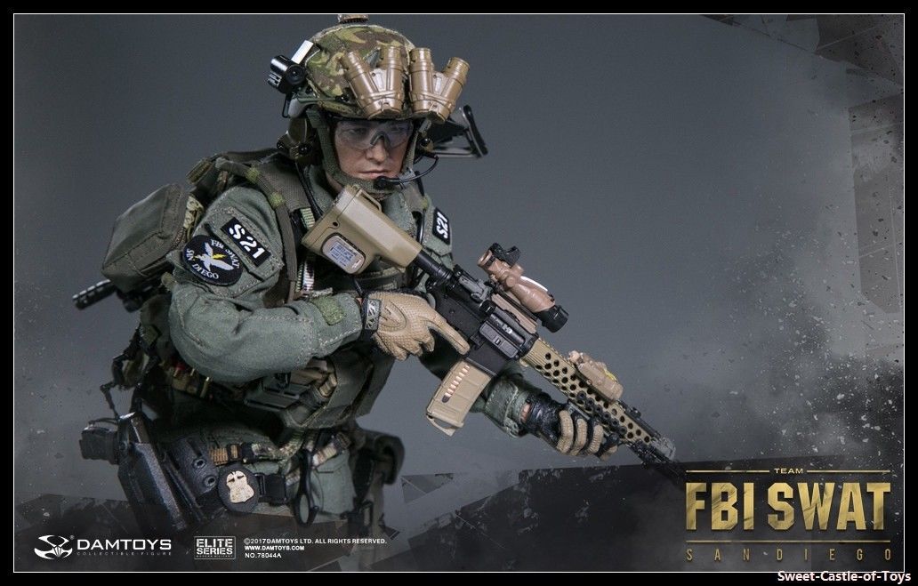 1/6 12インチ FBI 特殊急襲チーム CS51 1/6 12インチ FBI 特殊急襲チーム CS51 FBI SWAT Team Agent (B