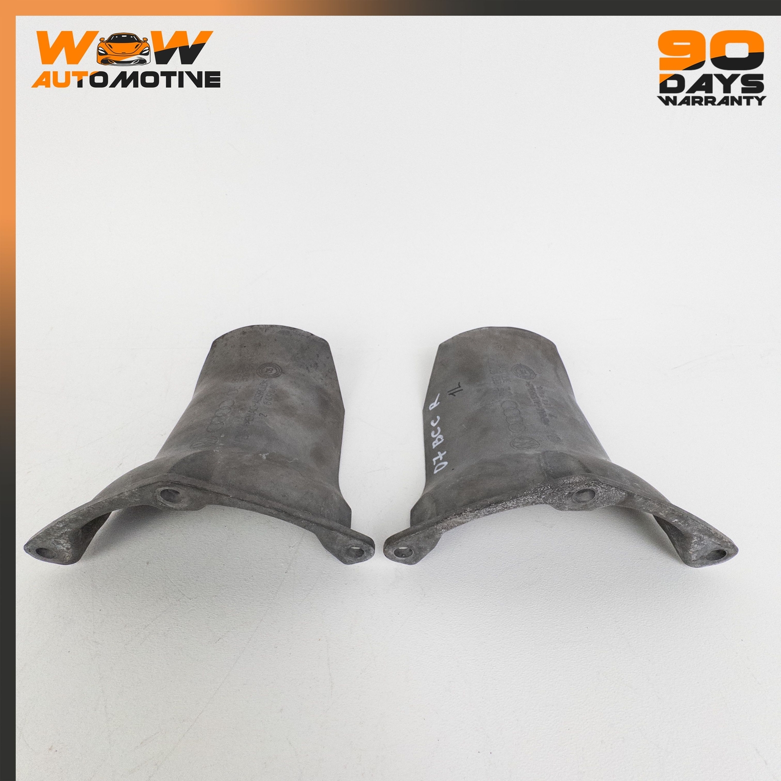 04-13 BENTLEY CONTINENTAL GTC FLYING SPUR REAR LEFT RIGHT AXLE GUARD PLATE OEM