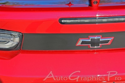2019 Chevy Camaro Rear Decklid BLACKOUT Decal Trunk Stripe Vinyl Graphics Kit