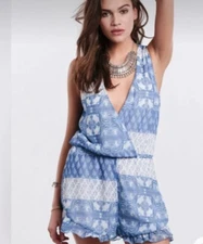 Show Me Your Mumu Riri blue romper S