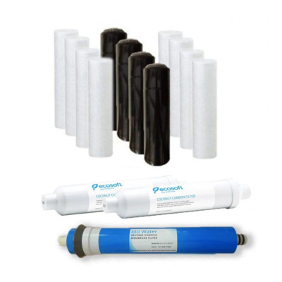 Ecosoft Umkehrosmose 2 Jahre Bundle Pack (Umkehrosmose - RO5 Anlage)