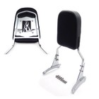 Flame Backrest Sissy Bar For 97-03 Honda Shadow ACE 750 VT750 ACE 400 VT400 Chro