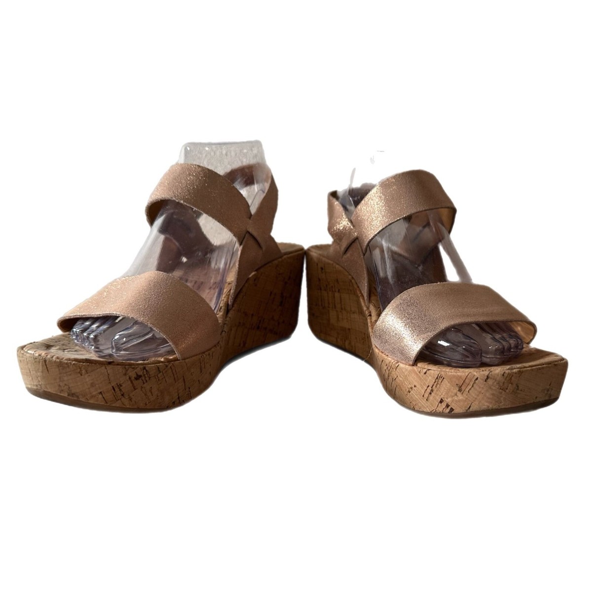 Leather Korks Augustine Kork Ease Austin Sandal Metallic Korks By