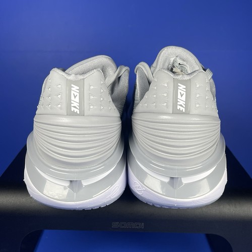 NIKE Air Zoom GT CUT 2 TB Basketball Shoes Men's Size 8.5 Wolf Grey White - Picture 6 of 10