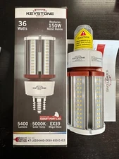 Keystone 36W Light Bulb, Mogul Base KT-LED36HID-EX39-850-D