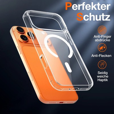 iPhone 17 Pro Max Case MagSafe N52 Magnetic Slim Shockproof Protective Case
