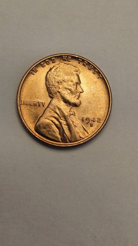 wheat penny 1942,1942D,1942S SET RED BU 1942-S 1942-D,1942-P LOT#8 LINCOLN CENTS - Picture 5 of 8
