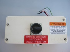 SolarEdge DC Safety Switch Disconnect Assembly Model: DCD-1PH-US-S6H-F