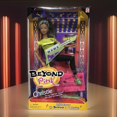 【未使用限定希少品】 GENIUS バース2001C&S Barbie Beyond Pink ~ Christie African American Doll NRFB NIB 20019