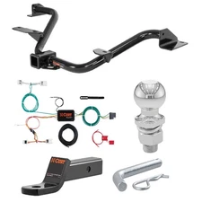 Curt Class 3 Trailer Hitch Tow Package w/ 2" Ball Dia. for City Express/NV200