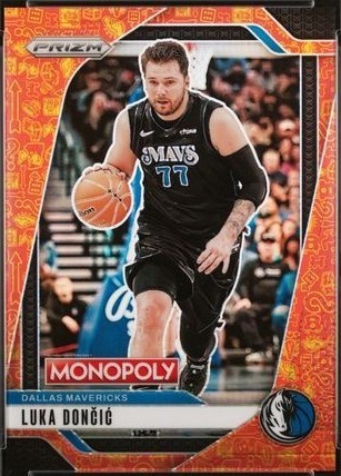 Luka Doncic 2024-25 Panini Prizm Monopoly Red Prizms #49 | eBay