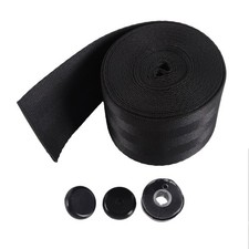 Car Seat Belt Replacement Webbing Strap Racing Safety Harness Fabric 3.6M