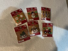 Holiday Style Christmas Foam Ornament Activity Kit Bundle Snowflakes Snowman NEW