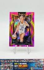 2025 Panini Select WNBA Julie Vanloo #21 Pink Flash Prizms Los Angeles Sparks