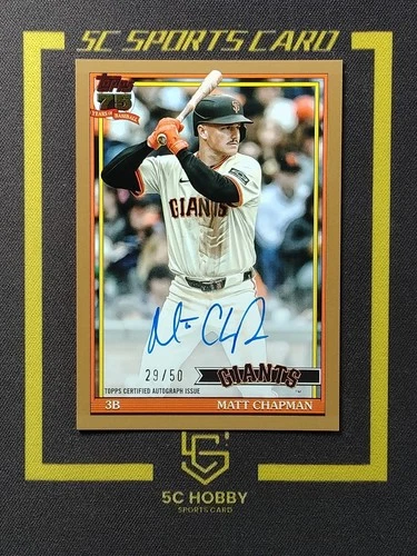 2026 Topps Series 1 Matt Chapman Gold (RAW)