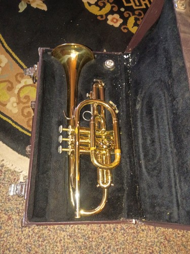 Bach CR300 Cornet w/ Bach branded hard case & Mouth Piece !!!