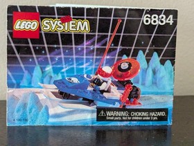 Vintage (1993) LEGO Space Ice Planet 2002 set 6834 Celestial Sled - RARE