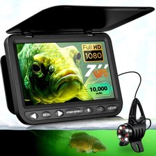   2026 Upgrade NO.1 HD 1080P Underwater Fishing Camera 7'' IPS- w/10,000mAh...