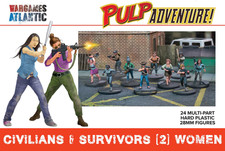 Wargames Atlantic Pulp Adventure Civillians Survivors 2 : Women