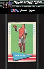 1961 Fleer Baseball Greats (F418-3) 88 Jimmie Wilson
