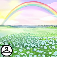 Neopets - Rainbow Field Background - Virtual Item - Fast and Safe