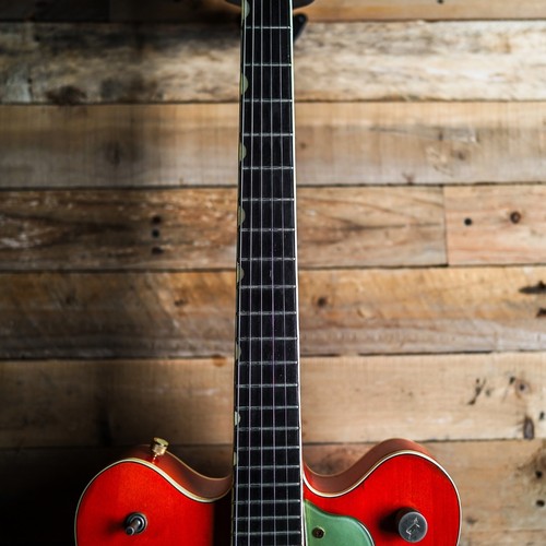 1967 Gretsch (Chet Atkins) 6120 Nashville DC in Orange - Picture 2 of 6