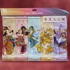 N10 Tokyo Disney Resort 40Th Mini Towel Set 5Pcs
