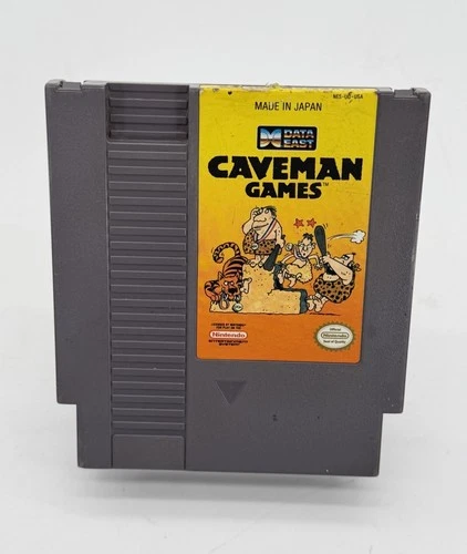 Caveman Games (Nintendo Entertainment System, 1990) Cartridge Only Tested