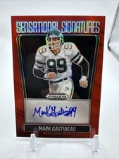 2025 Panini Prizm Black MARK GASTINEAU #SS-MGU Sensational Signatures Auto /99